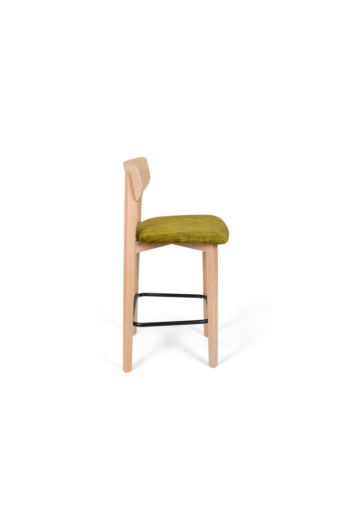 2'li Set İzmir Natural Ahşap Counter Bar Sandalyesi Ada Mutfak Sandalyesi Demonte Kolay Kurulum - Görsel 5